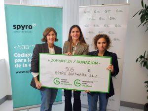 Lee más sobre el artículo Spyro colabora con Contra el Cáncer Gipuzkoa gracias a sus clientes